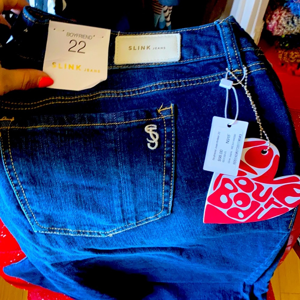 Slink Boyfriend style CURVY jeans